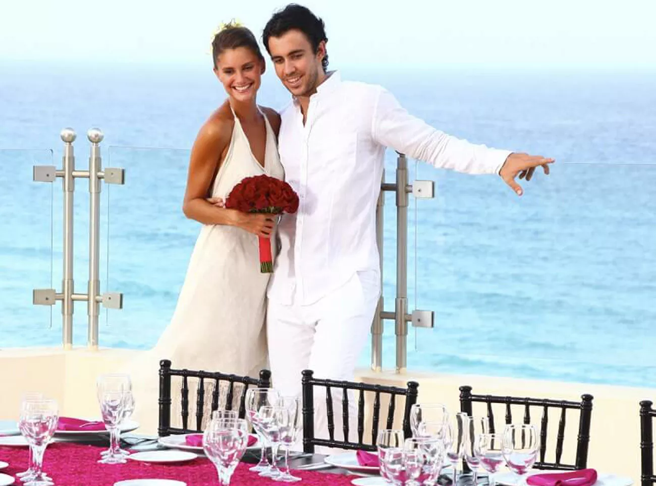 Casamento no Sandos Cancun Lifestyle Resort